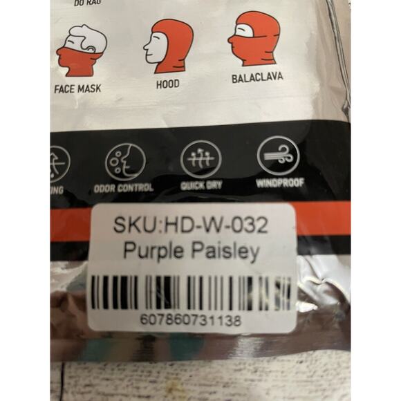 Chok Lids Lot Of 5 ~ Bandana Head Band Doo Rag Skull Cap Wrap - Picture 6 of 7